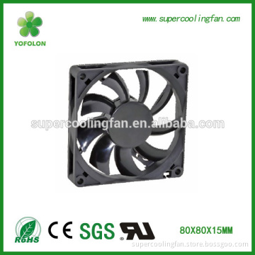 80x80x15mm 12v dc radiator cooling fan